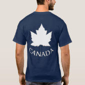 Men's Canada Flag Polo Shirt Personalisiertes Shir (Rückseite)