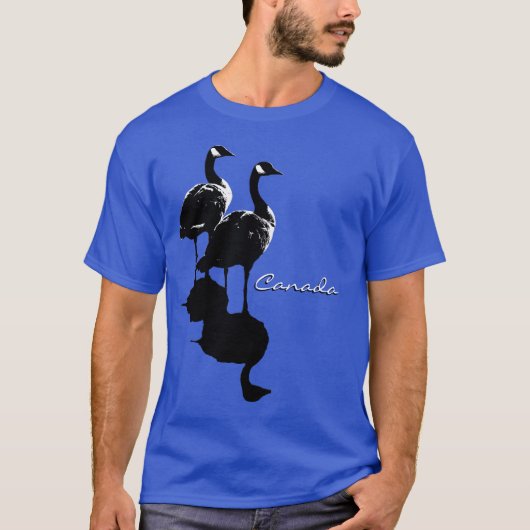 Men's Canada T - Shirt Kanada Goose Souvenir Shirt (Vorderseite)