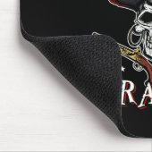 Mens Captain Grampy Pirate Hat and Skull Boot G Mousepad (Ecke)