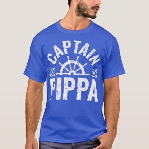 Mens Captain Pippa Boat Owner Lake Bootspater' T-Shirt