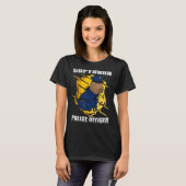 Mens Capybara Polizeichef T-Shirt (Vorne ganz)