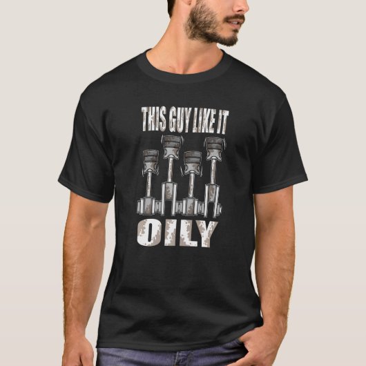 Mens Car Mechanical diesen Typ wie es ölly Car Mec T-Shirt (Vorderseite)