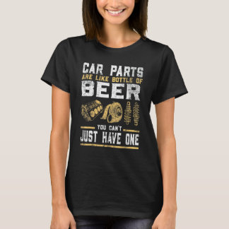Mens Car Parts kann man nicht nur mit einem Autome T-Shirt