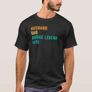 Mens Card Game Bridge Angebot für einen Bridge-Ehe T-Shirt