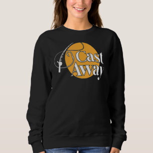 Mens Cast Away Fischen Sweatshirt