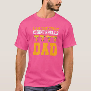 Mens Chanterelle Vater Outfit Pilz Fur T-Shirt