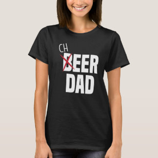 Mens Cheer Vater Cheerleader Vater Beer Cheerleade T-Shirt