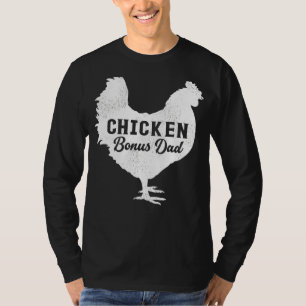 Mens Chicken Bird Der beste HühnerBonus Vater Vate T-Shirt
