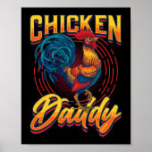 Mens Chicken Daddy Poster (Vorne)