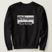 Mens Chingón Individuelle Name Sweatshirt (Design vorne)