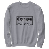 Mens Chingón Individuelle Name Sweatshirt