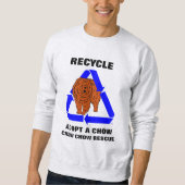 Mens Chow Chow Rescue Sweatshirt (Vorderseite)