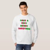 Men's Christmas Long Sleeve T-Shirt (Vorne ganz)