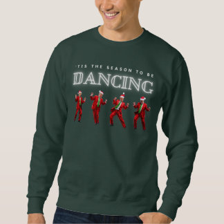 Mens Christmas Trump Tancing Sweatshirt