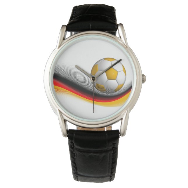 Mens Classic Watch/Fußball Armbanduhr (Vorderseite)