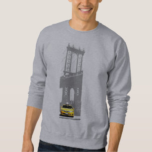 Mens Closing New York Yellow Taxi Brooklyn Sweatshirt
