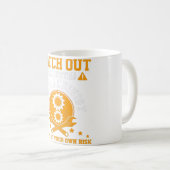 Mens CNC Machinist Funny Gift Kaffeetasse (VorderseiteRechts)