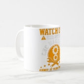 Mens CNC Machinist Funny Gift Kaffeetasse (Vorderseite Links)