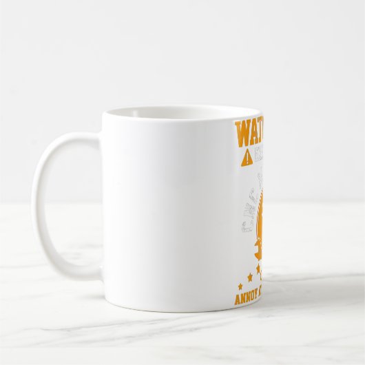 Mens CNC Machinist Funny Gift Kaffeetasse (Links)