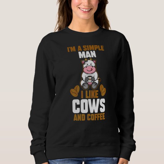 Mens Coffee Coffee Sweatshirt (Vorderseite)