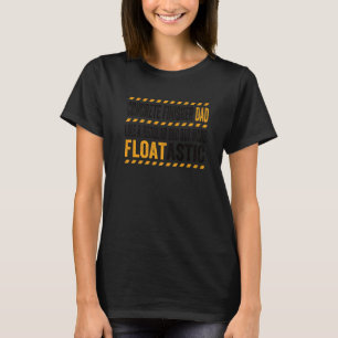 Mens Construction Cement Worker für einen Betonfuß T-Shirt