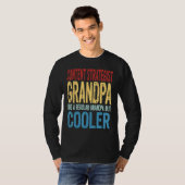 Mens Content Strategist Grandpa Like a Regular Gra T-Shirt (Vorne ganz)