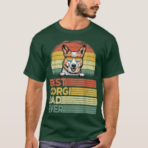 Mens Cool Best Corgi Vater Ever Funny Vathday T-Shirt