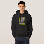 Mens Cool Großradanlage Hoodie (Vorne ganz)