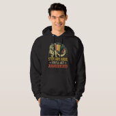 Mens Cool Stepdadsaurus Dinosaur Rex Vintag Fathe Hoodie (Vorne ganz)