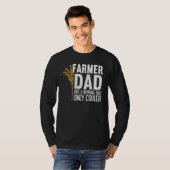 Mens Cooler Farmer Dad Local Farm Papa Farmer Dad T-Shirt (Vorne ganz)