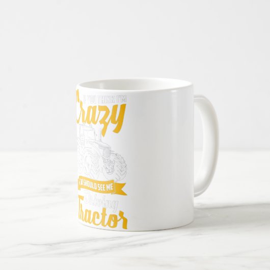 Mens Cooler lokaler Bauer Zugführer Kaffeetasse (VorderseiteRechts)