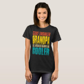 Mens Core Engineer Opa wie eine normale Großmutter T-Shirt (Vorne ganz)