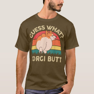 Mens Corgi Rati Was Corgi Hintern Funny Corgi Vate T-Shirt