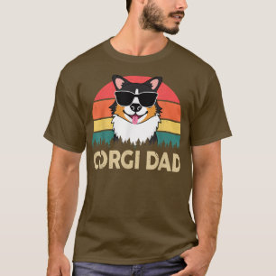 Mens Corgi Tricolor Corgi Vater Geschenke für Lieb T-Shirt
