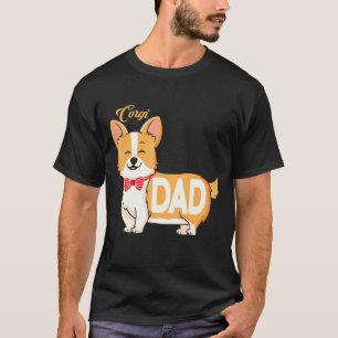 Mens Corgi Vater T T-Shirt