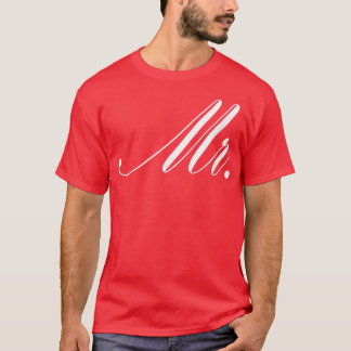 Mens Couple Man Ehe Groom Bachelor Mr. T-Shirt