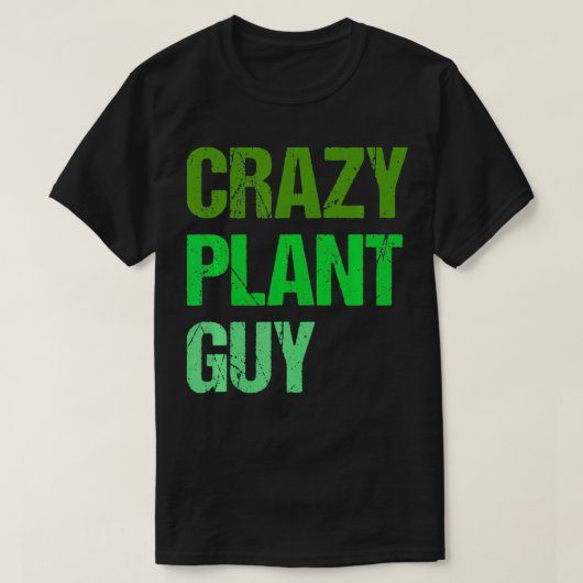 Mens Crazy Pflanze Typ T-Shirt (Design vorne)