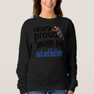 Mens Crazy Stolz Track und Field Brother Track Bau Sweatshirt
