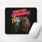 Mens Creature Commandos Task Force M Gruppenaufnah Mousepad (Mit Mouse)