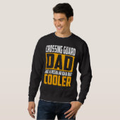 Mens Crossing Guard Dad  Like a Regular Dad but Co Sweatshirt (Vorne ganz)
