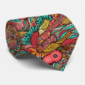 Mens Custom Artistic Abstrakt Neck Tie Krawatte (Gerollt)