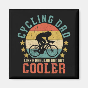 Mens Cycling Vater Bike Rider & Cyclist Vatertag Magnet