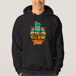 Mens Cyclist Papa Vater Vater's Day Downhill Ebi Hoodie
