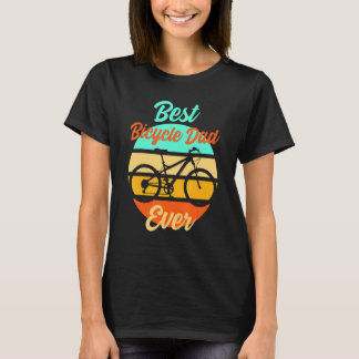 Mens Cyclist Papa Vater Vater's Day Downhill Ebi T-Shirt