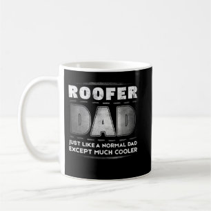 Mens Dachdecker Dad Viel Kühlerer Vatertag Kaffeetasse