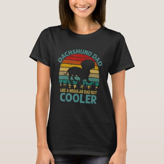 Mens Dackel Würstchen Dackel Dackel Wurst Hund Jun T-Shirt (Vorderseite)