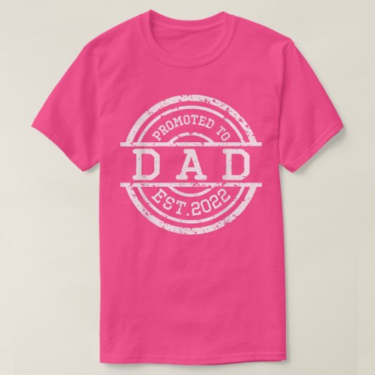 Mens Dad Est T-Shirt (Design vorne)