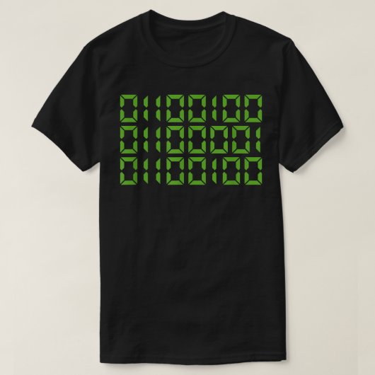 Mens Dad In Binary Code Gift Computer Funny Fathe T-Shirt (Design vorne)