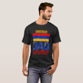 Mens Dad The Man The Myth The Armenian Legend Arme T-Shirt (Vorne ganz)