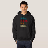 Mens Dada Daddy Vater Bruh Hoodie (Vorne ganz)